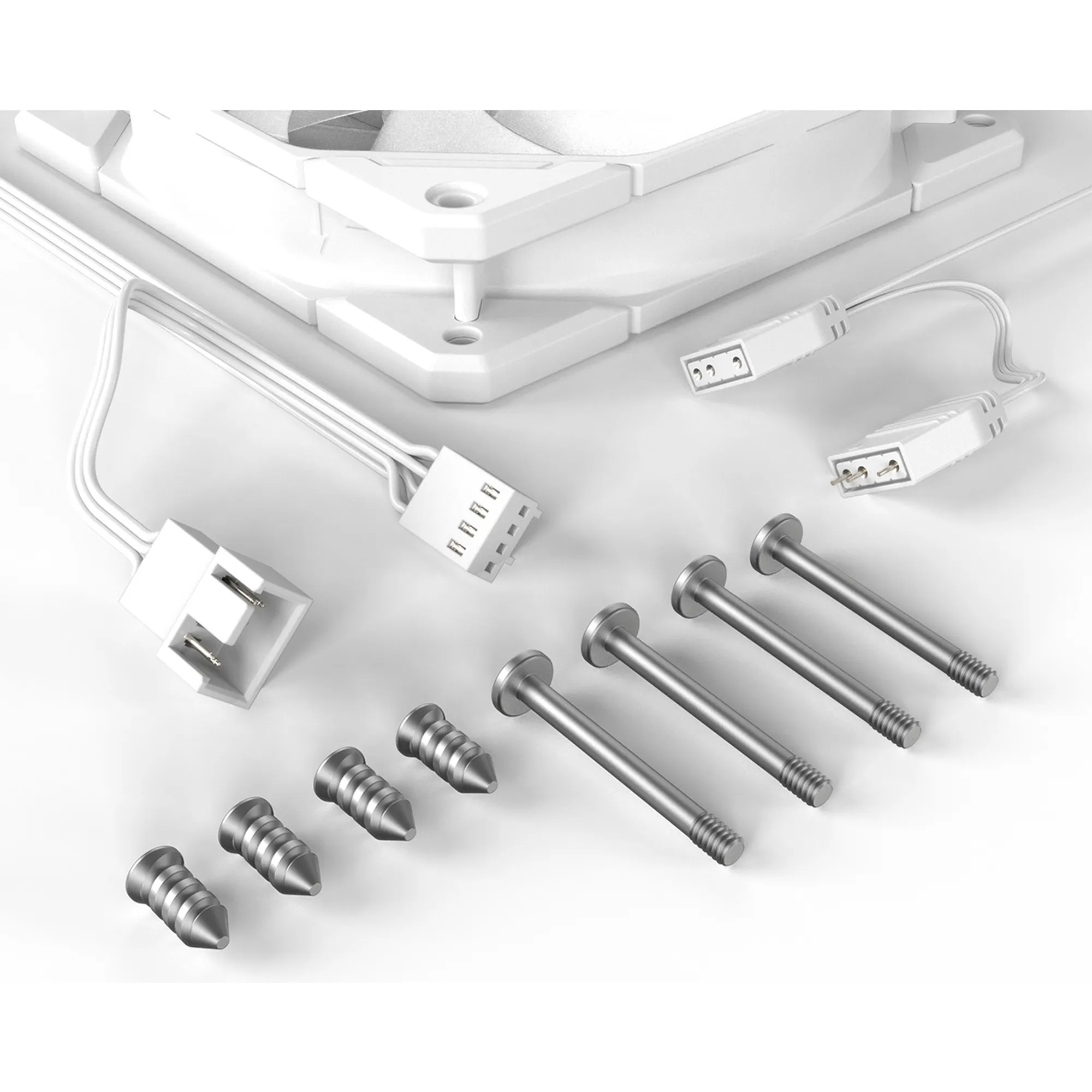 Купить Вентилятор ID-Cooling TF-12025-PRO-ARGB-TRIO WHITE - фото 5