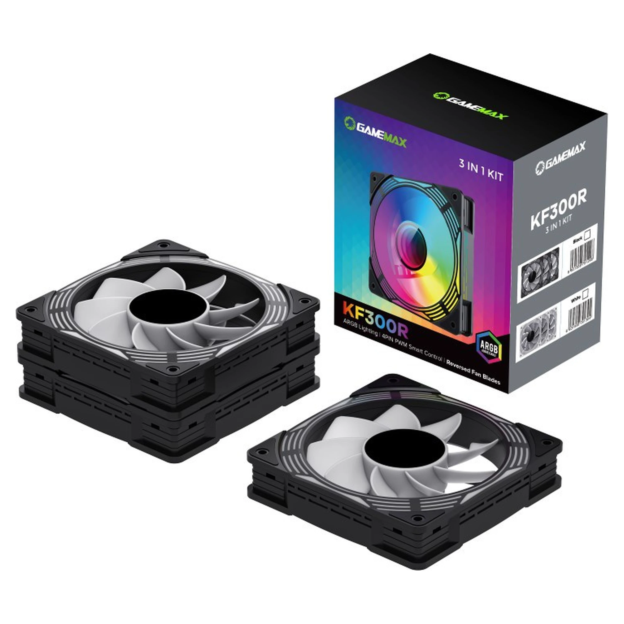 Купить Вентилятор Gamemax KF300 BK - фото 6