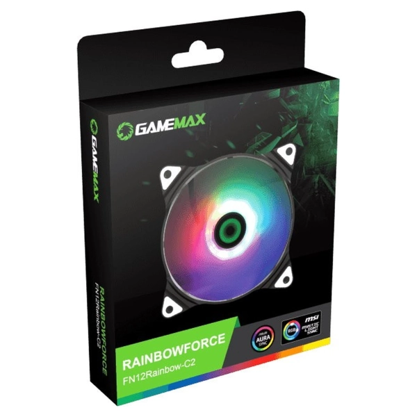 Купити Вентилятор Gamemax FN-12Rainbow-C2 - фото 8