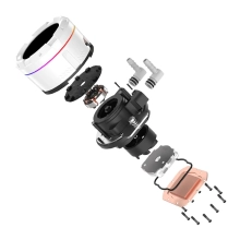 Купить Система водяного охлаждения ID-Cooling SL360 WHITE - фото 5