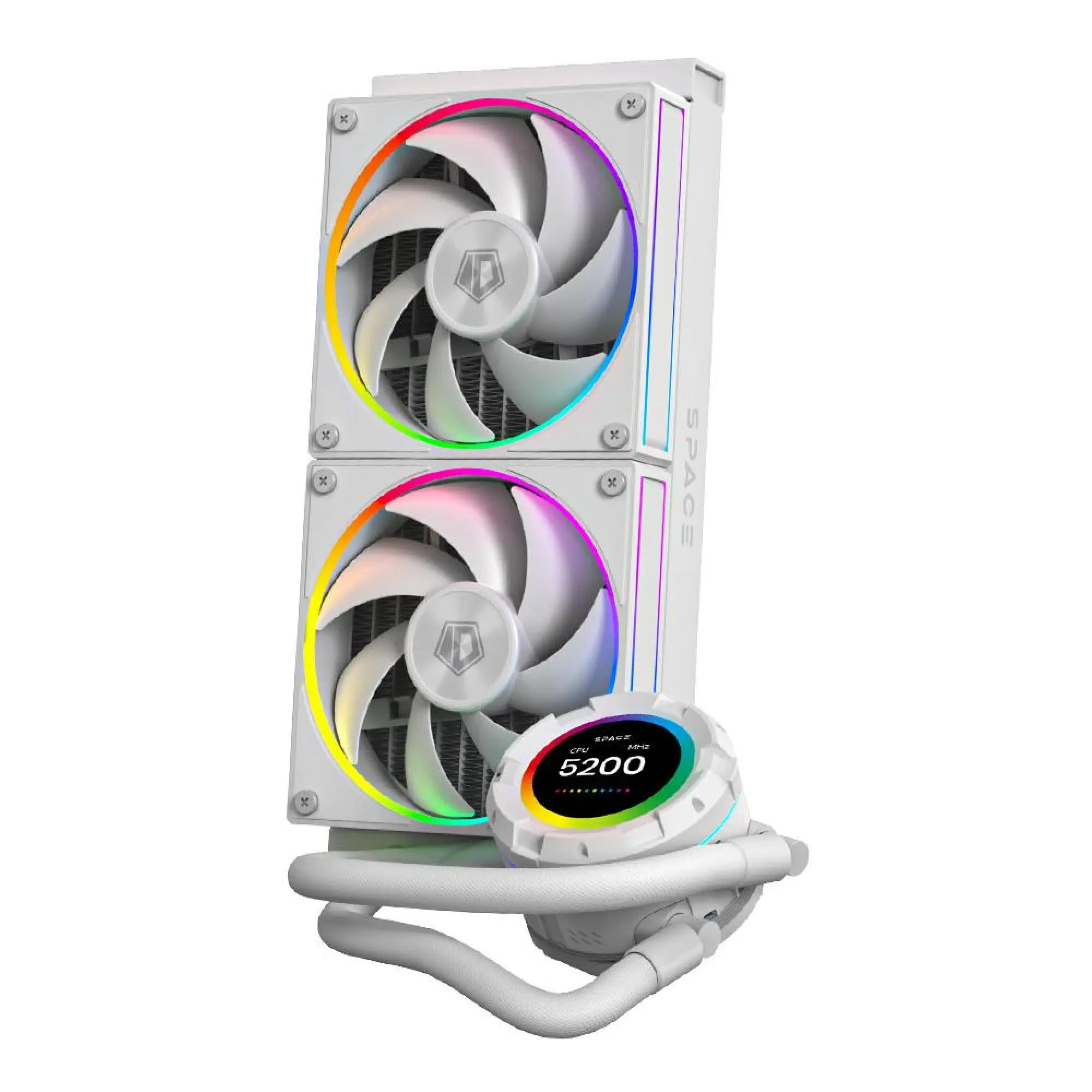 Купить Система водяного охлаждения ID-Cooling SL240 WHITE - фото 2
