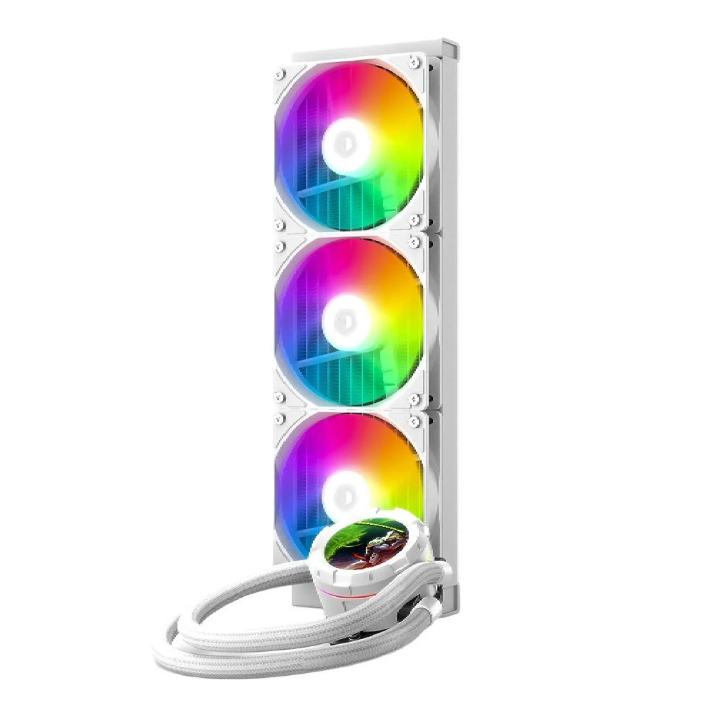Купити Система водяного охолодження ID-Cooling SL360 XE White - фото 2