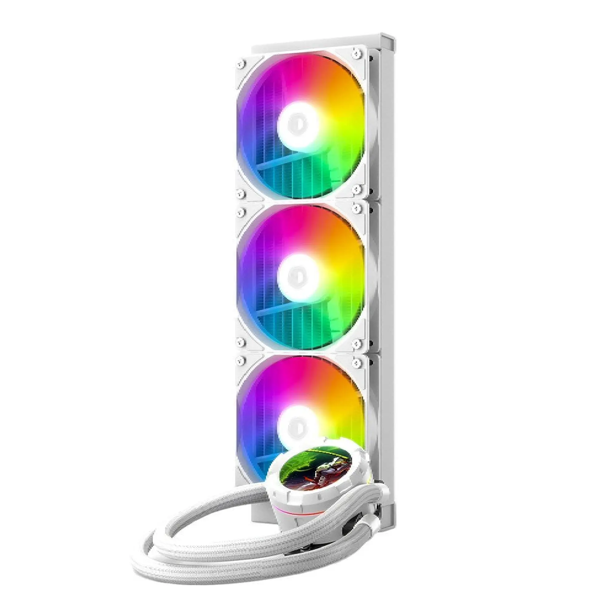 Купити Система водяного охолодження ID-Cooling SL360 XE White - фото 2