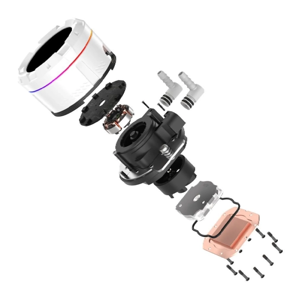 Купити Система водяного охолодження ID-Cooling SL360 XE White - фото 5