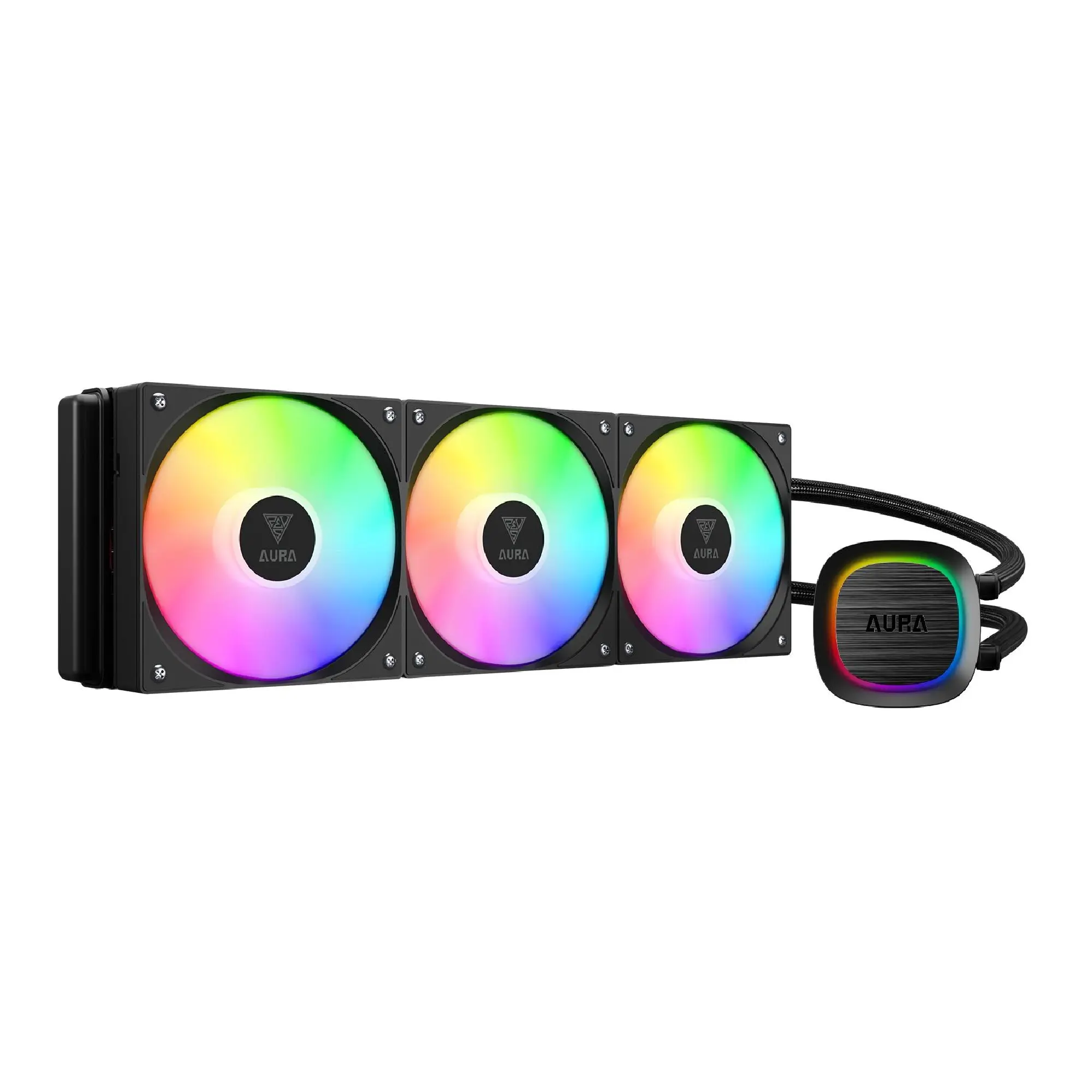 Купить Система водяного охлаждения GAMDIAS AURA GL360 V2 CPU Liquid Cooler - фото 1