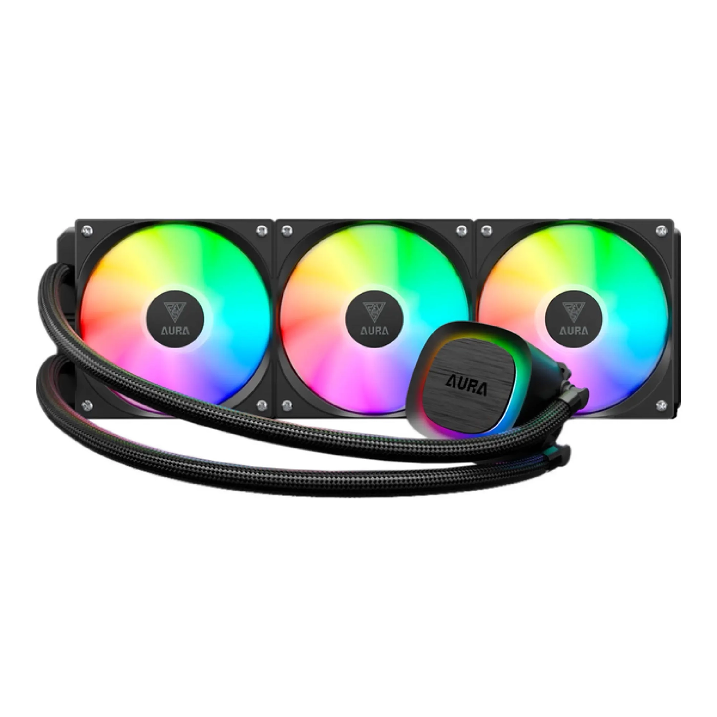 Купить Система водяного охлаждения GAMDIAS AURA GL360 V2 CPU Liquid Cooler - фото 2