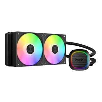 Купити Система водяного охолодження GAMDIAS AURA GL240 V2 CPU Liquid Cooler - фото 1
