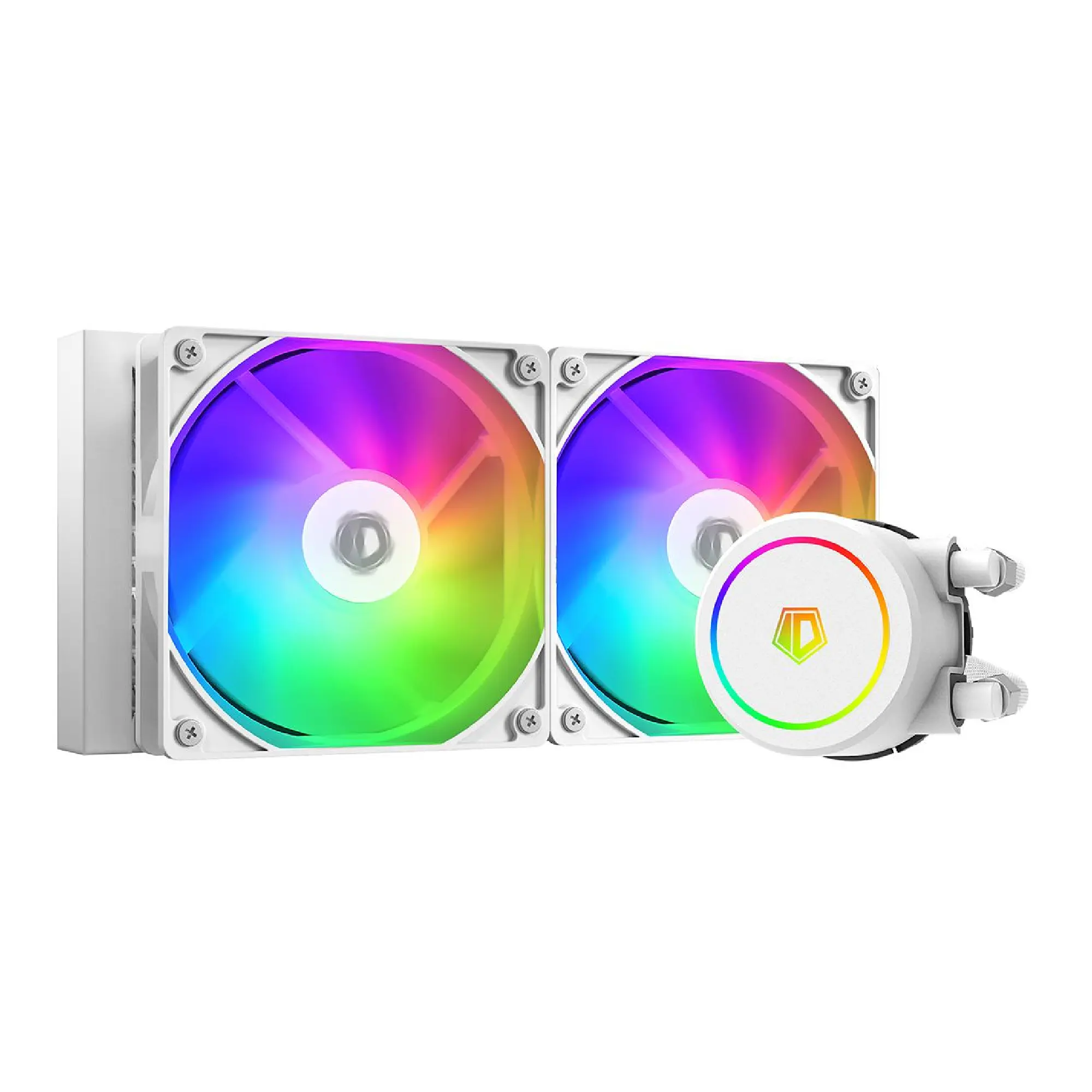 Купить Система водяного охлаждения ID-Cooling FX240 ARGB WHITE - фото 1