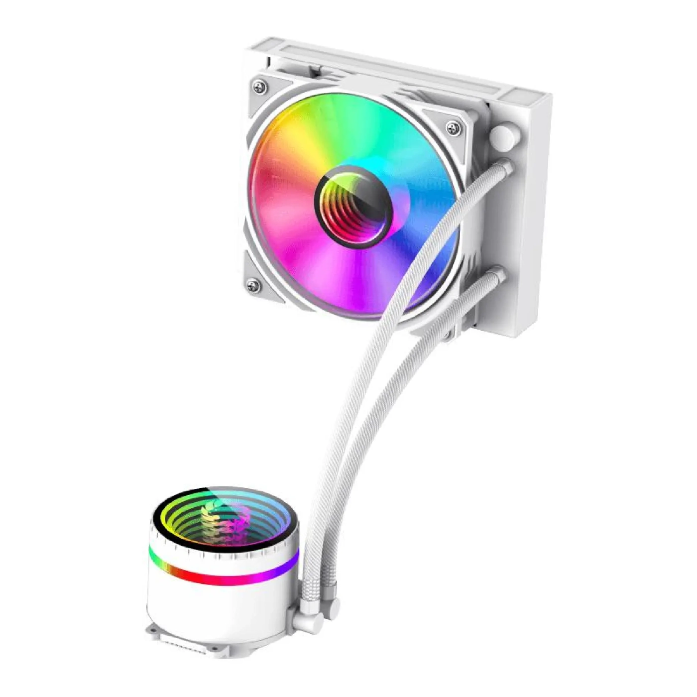 Купить Система водяного охлаждения Gamemax Iceburg 120 White infinity - фото 3