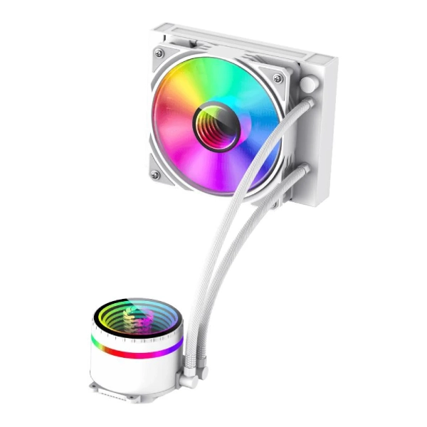 Купить Система водяного охлаждения Gamemax Iceburg 120 White infinity - фото 3