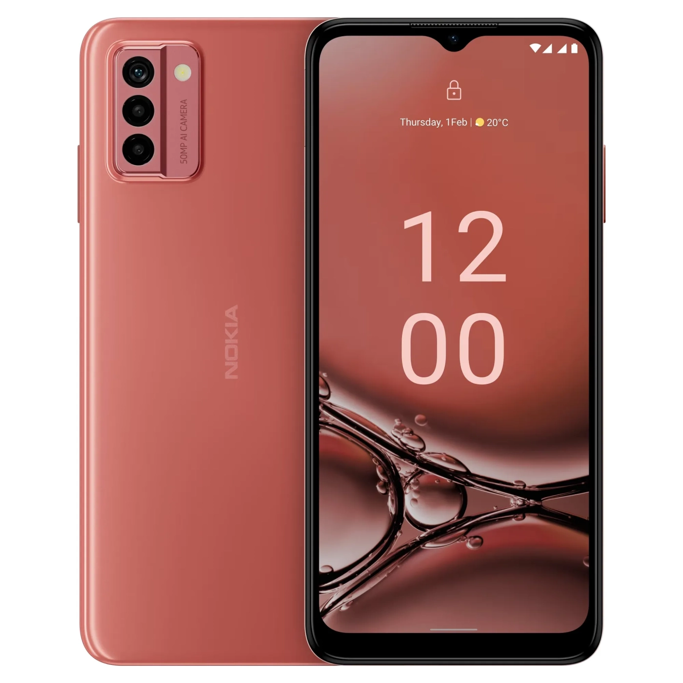 Купити Смартфон Nokia G22 6/256GB Peach (6438409091499) (101S0609H110) - фото 1