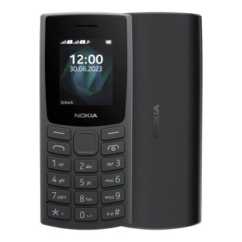 Купить Мобильный телефон Nokia 105 SS 2023 Charcoal без ЗУ (6438409087263) (1GF019EPA2C02) - фото 1
