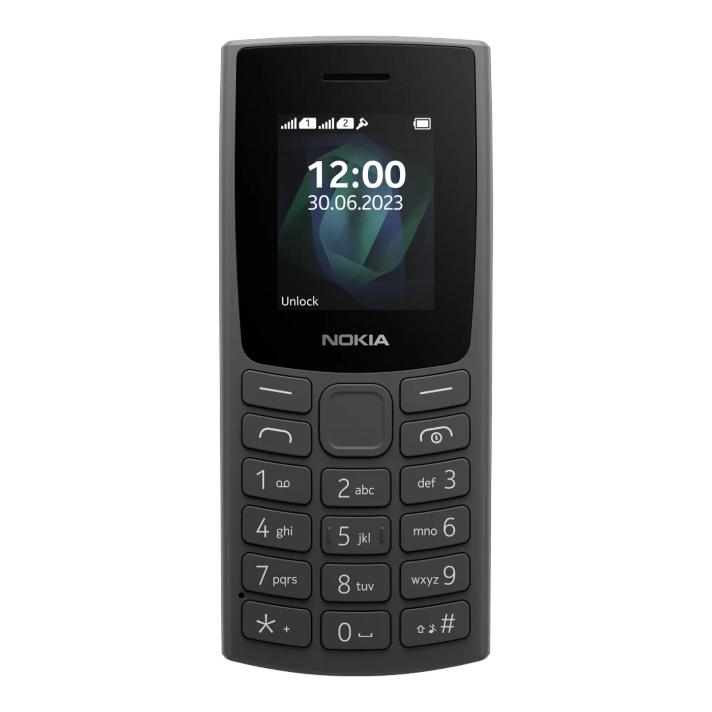 Купити Мобільний телефон Nokia 105 SS 2023 Charcoal без ЗУ (6438409087263) (1GF019EPA2C02) - фото 2