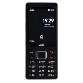 Купить Мобильный телефон 2E E280 2022 Black (688130245210) - фото 1