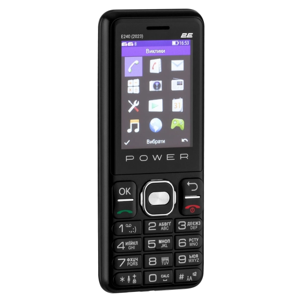 Купить Мобильный телефон 2E E240 2023 Black (688130251068) - фото 2
