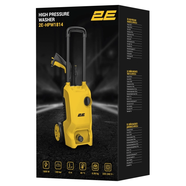 Купити Мінімийка високого тиску 2E AquaClean 140 (2E-HPW1814) - фото 14