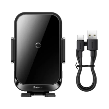 Купить Автодержатель Baseus Halo Electric Wireless Charging Car Mount - фото 3