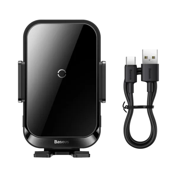 Купить Автодержатель Baseus Halo Electric Wireless Charging Car Mount - фото 3
