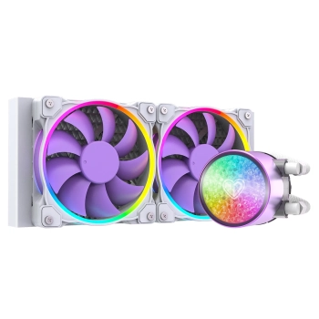 Купить Система водяного охлаждения ID-Cooling Pinkflow 240 Diamond Purple - фото 1
