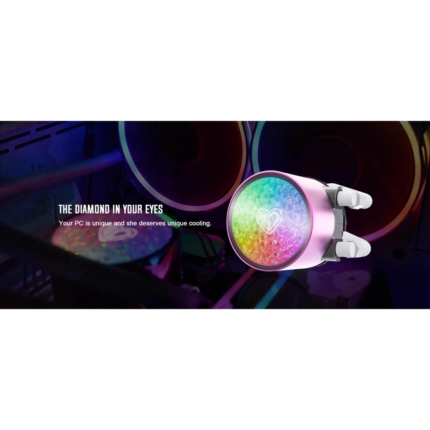 Купити Система водяного охолодження ID-Cooling Pinkflow 240 Diamond Purple - фото 11