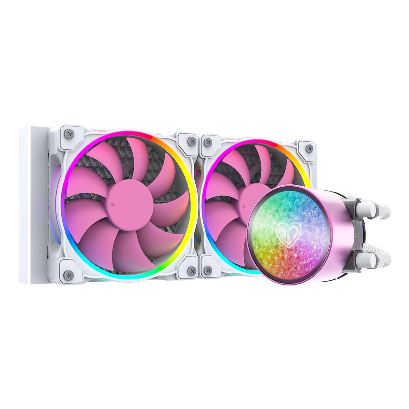 Купить Система водяного охлаждения ID-Cooling Pinkflow 240 Diamond - фото 1