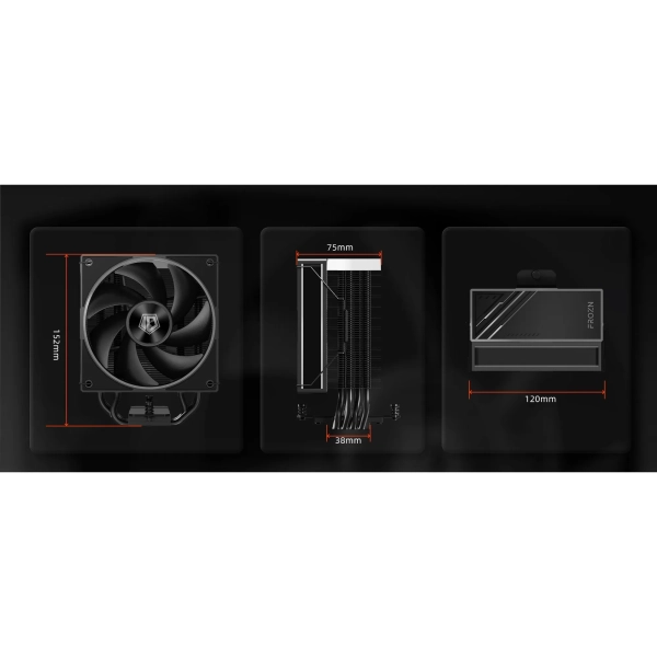Купить Процессорный кулер ID-Cooling Frozn A410 ARGB - фото 16