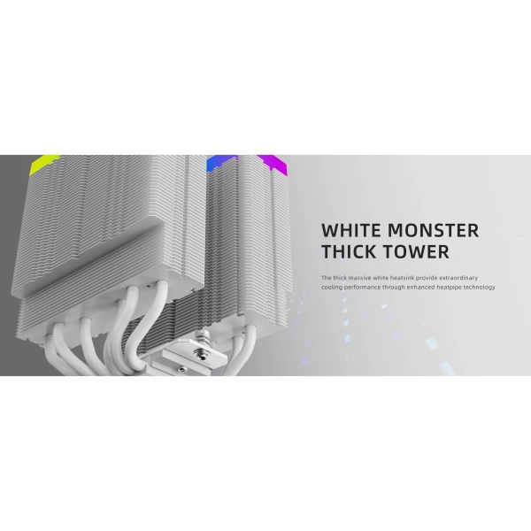 Купить Процессорный кулер ID-Cooling Frozn A620 ARGB White - фото 11