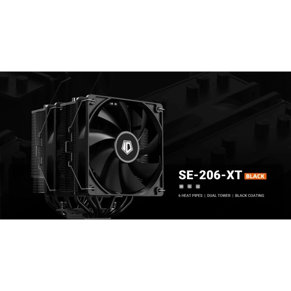 Купить Процессорный кулер ID-Cooling SE-206-XT Black - фото 9