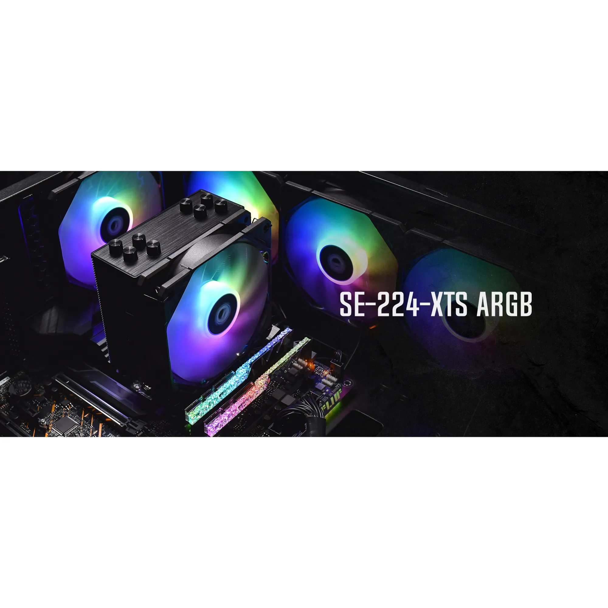 Купить Процессорный кулер ID-Cooling SE-224-XTS ARGB - фото 7