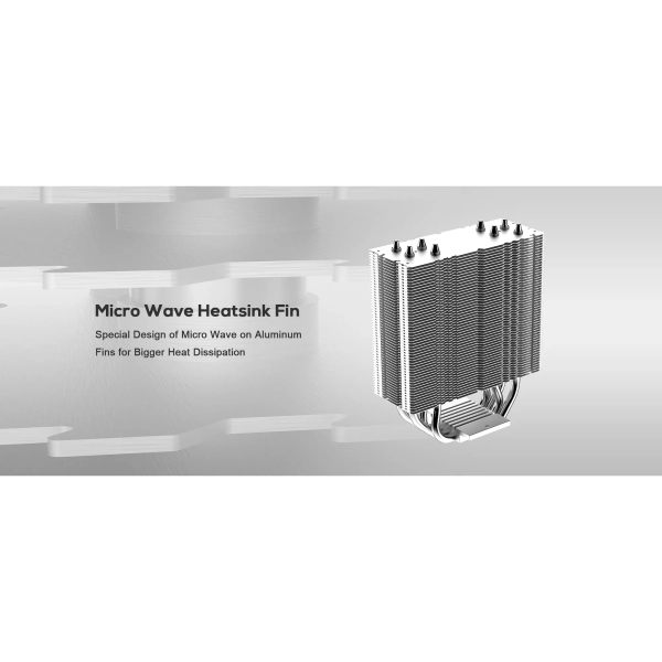 Купить Процессорный кулер ID-Cooling SE-224-XTS ARGB White - фото 8