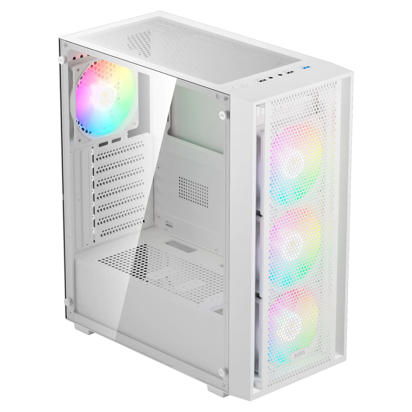Купить Корпус GAMDIAS AURA GC2 ELITE WH Mid-Tower PC Case - фото 5