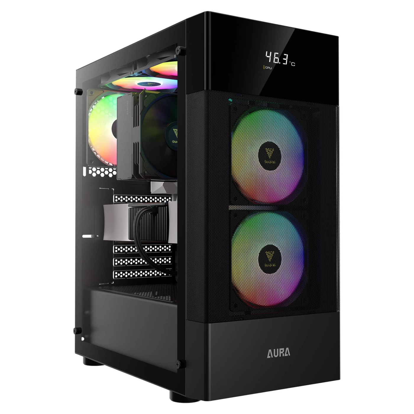 Купить Корпус GAMDIAS AURA GC5 Mid-Tower PC Case - фото 1