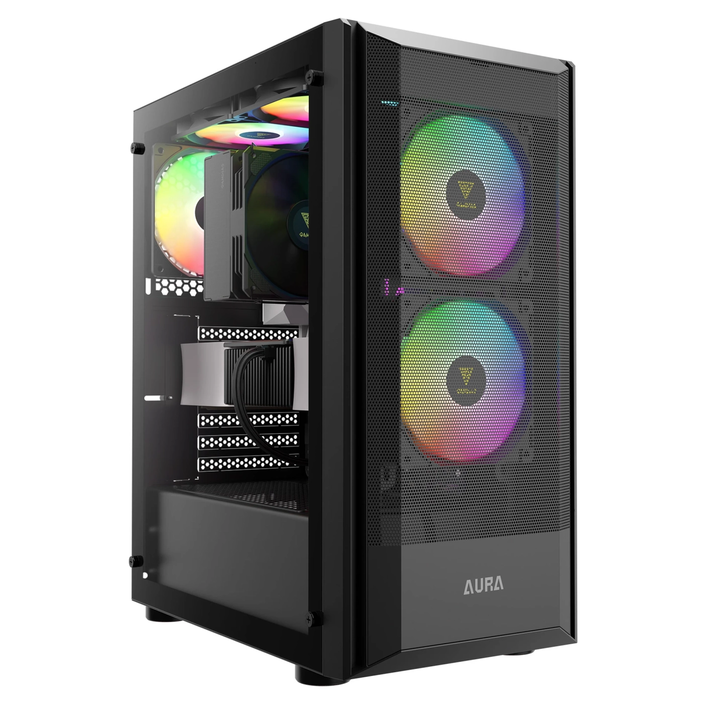 Купить Корпус GAMDIAS AURA GC6 Mid-Tower PC Case - фото 1