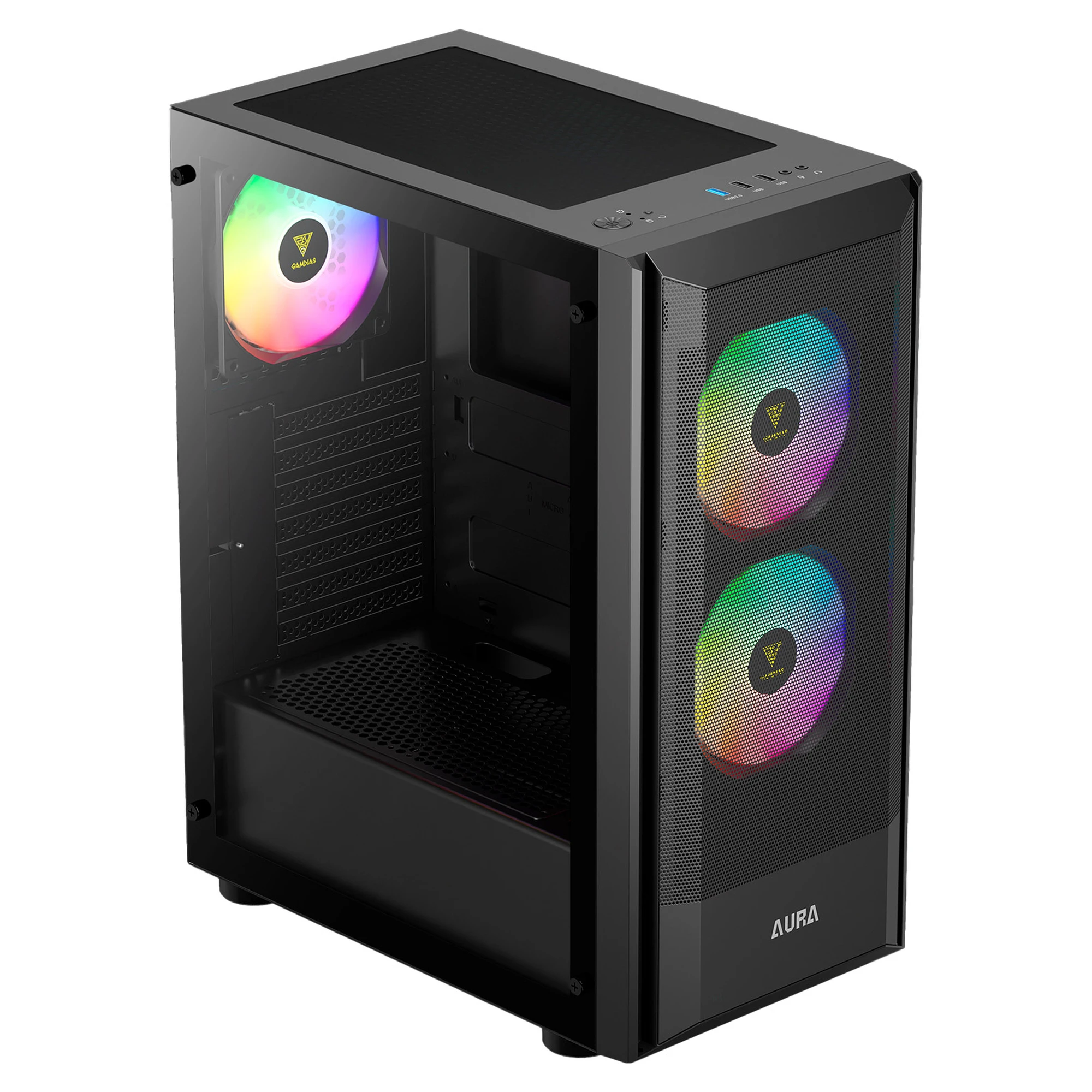 Купить Корпус GAMDIAS AURA GC6 Mid-Tower PC Case - фото 5