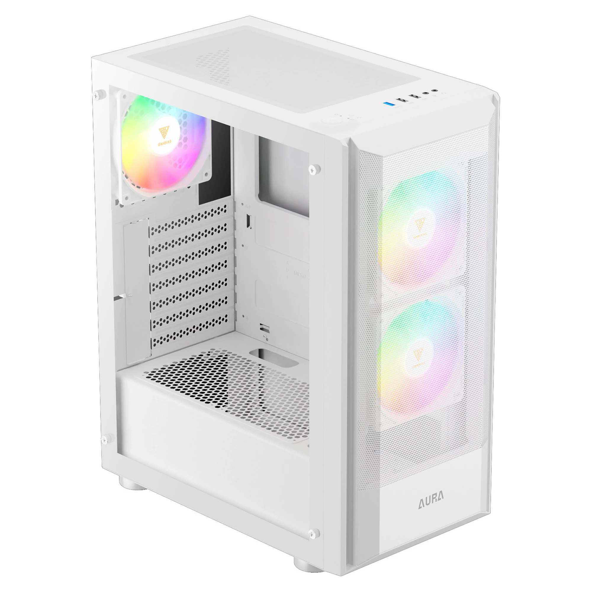 Купить Корпус GAMDIAS AURA GC6 WH Mid-Tower PC Case - фото 5