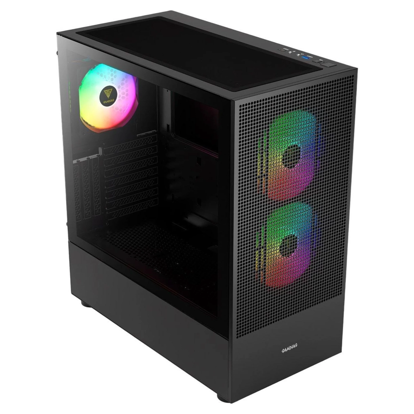 Купить Корпус GAMDIAS TALOS E3 MESH ELITE Mid-Tower PC Case - фото 4