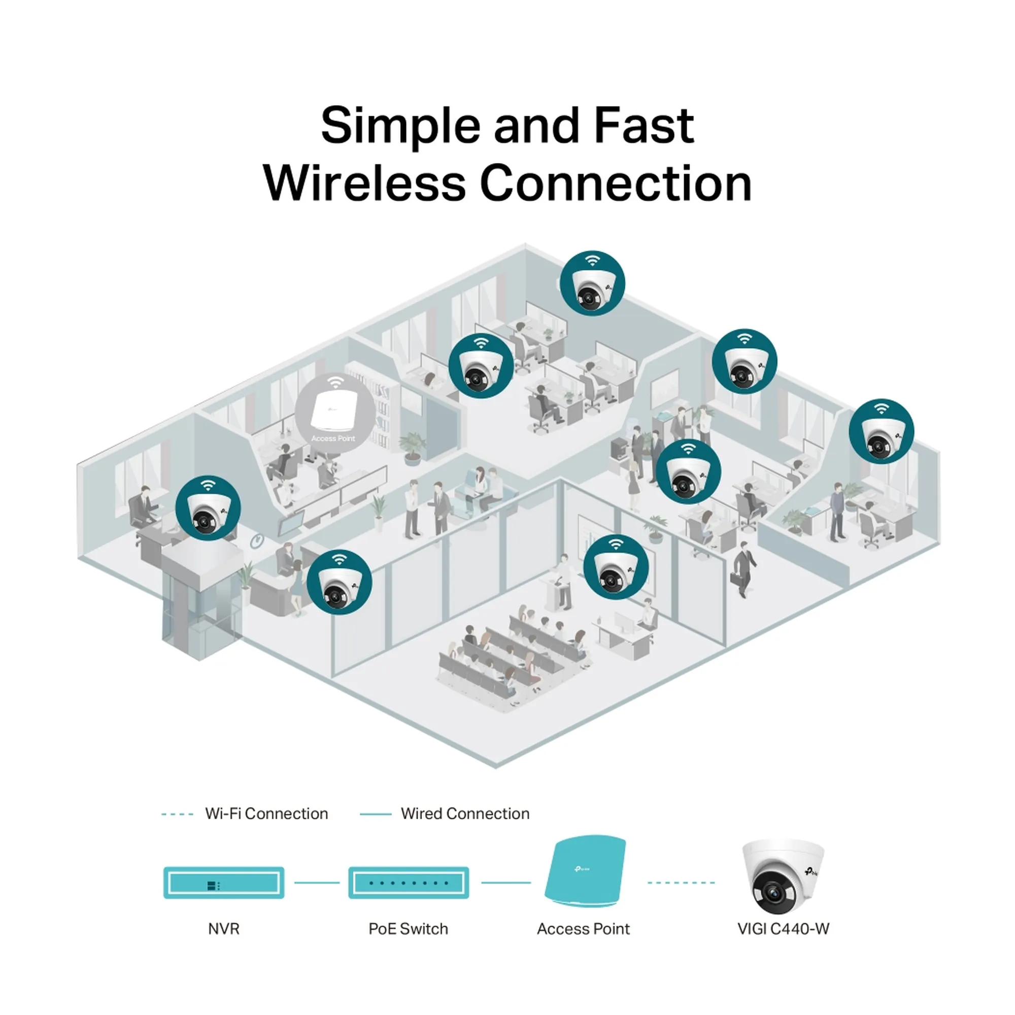 Купить Камера TP-Link Vigi C440-W-4 - фото 4