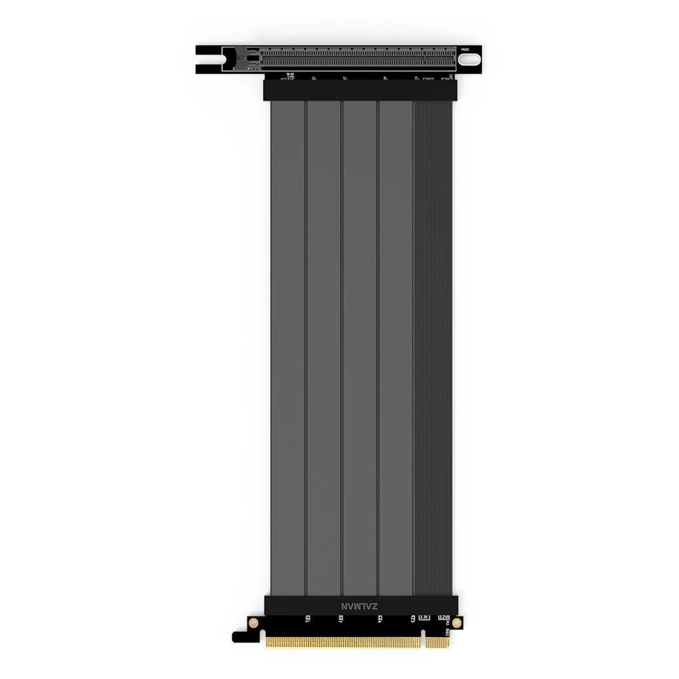 Купити Райзер Zalman PCI-E 4.0 Riser Cable 22 cm (ZM-RCG422) Black - фото 2