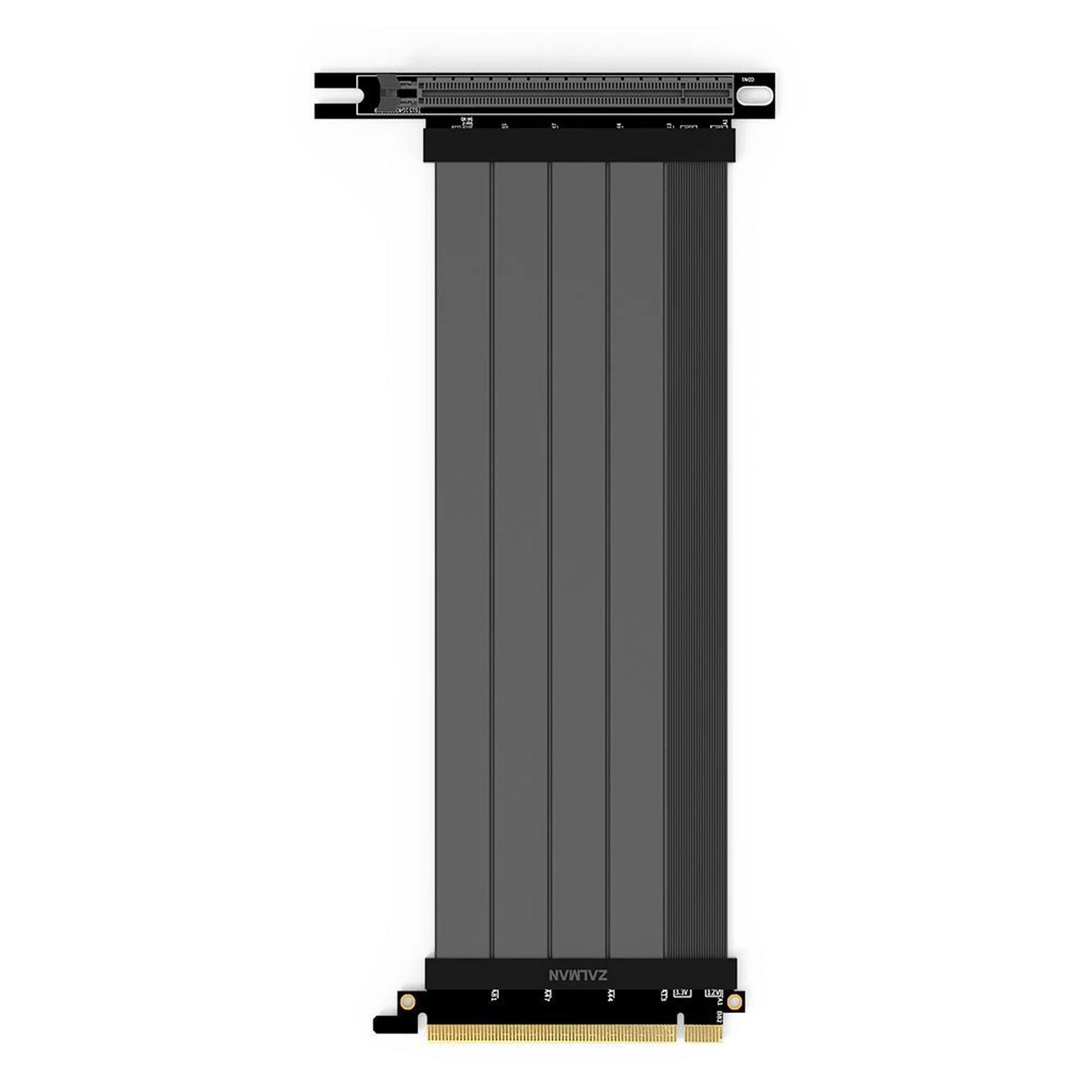 Купити Райзер Zalman PCI-E 4.0 Riser Cable 22 cm (ZM-RCG422) Black - фото 2