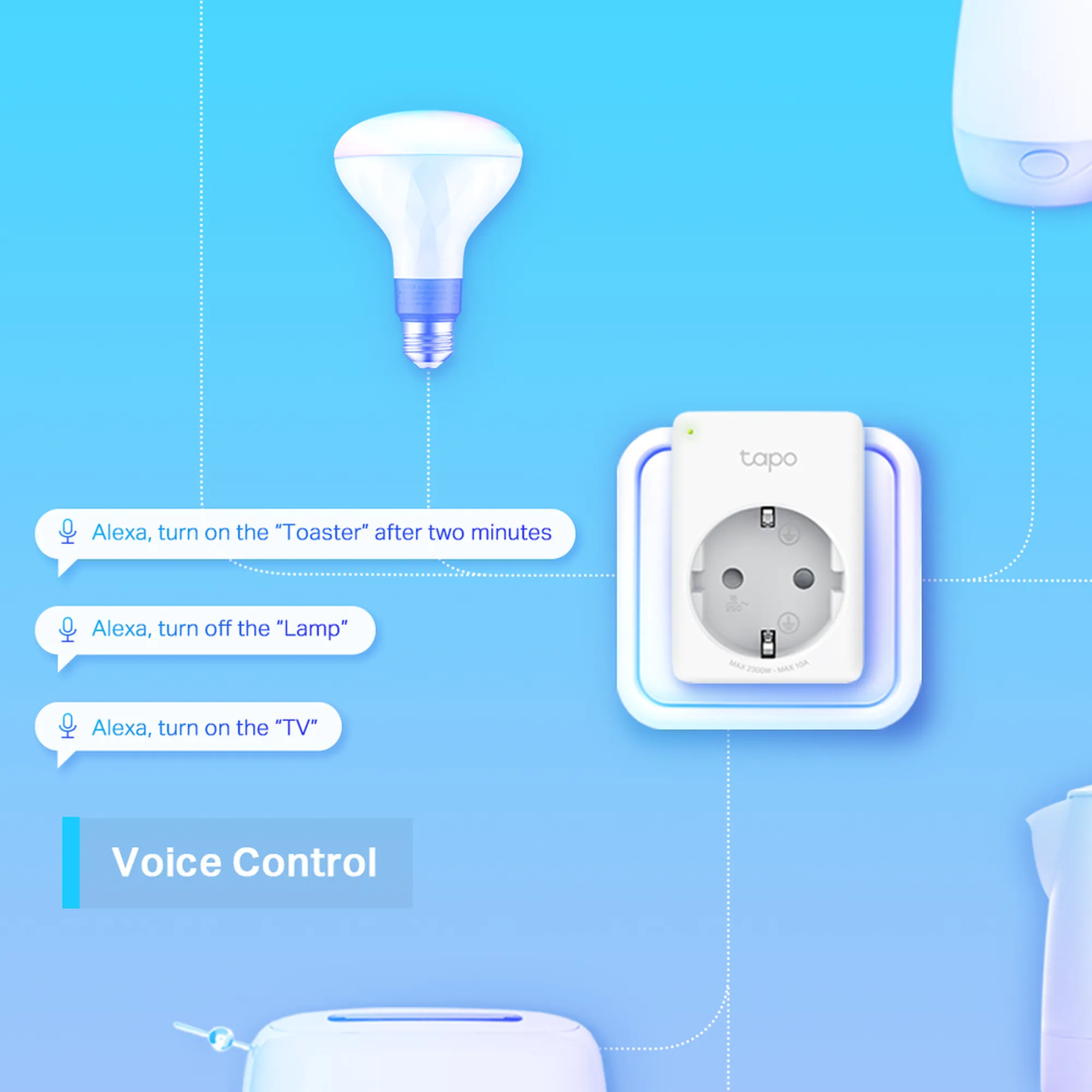 Купити Wi-Fi розетка TP-Link Tapo P100 (TAPO-P100-1-PACK) - фото 7