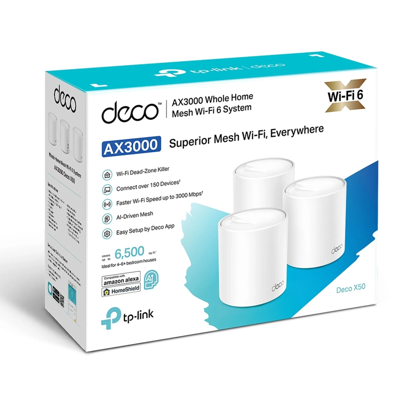 Купити Маршрутизатор TP-Link Deco X50 (3-PACK) - фото 3