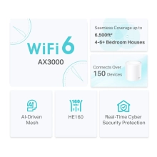 Купити Маршрутизатор TP-Link Deco X50 (3-PACK) - фото 4