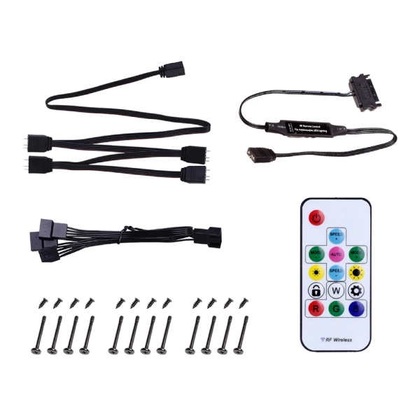 Купити Вентилятор ID-Cooling DF-12025-ARGB Trio (3pcs Pack) - фото 4
