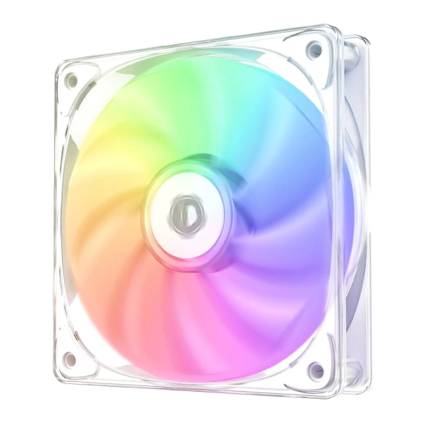 Купить Вентилятор ID-Cooling CRYSTAL 120 White - фото 2