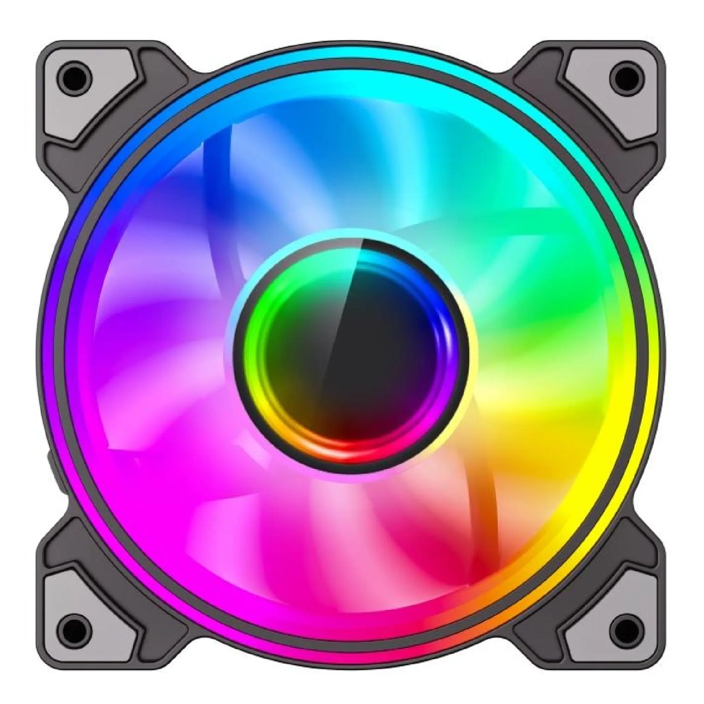 Купить Вентилятор Gamemax Dual Ring Infinity BK - фото 1