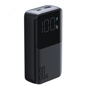 Купить Павербанк УМБ Joyroom 20000mAh 30W PD mini power bank USB-C Lightning cables (JR-PBC07) Black - фото 1