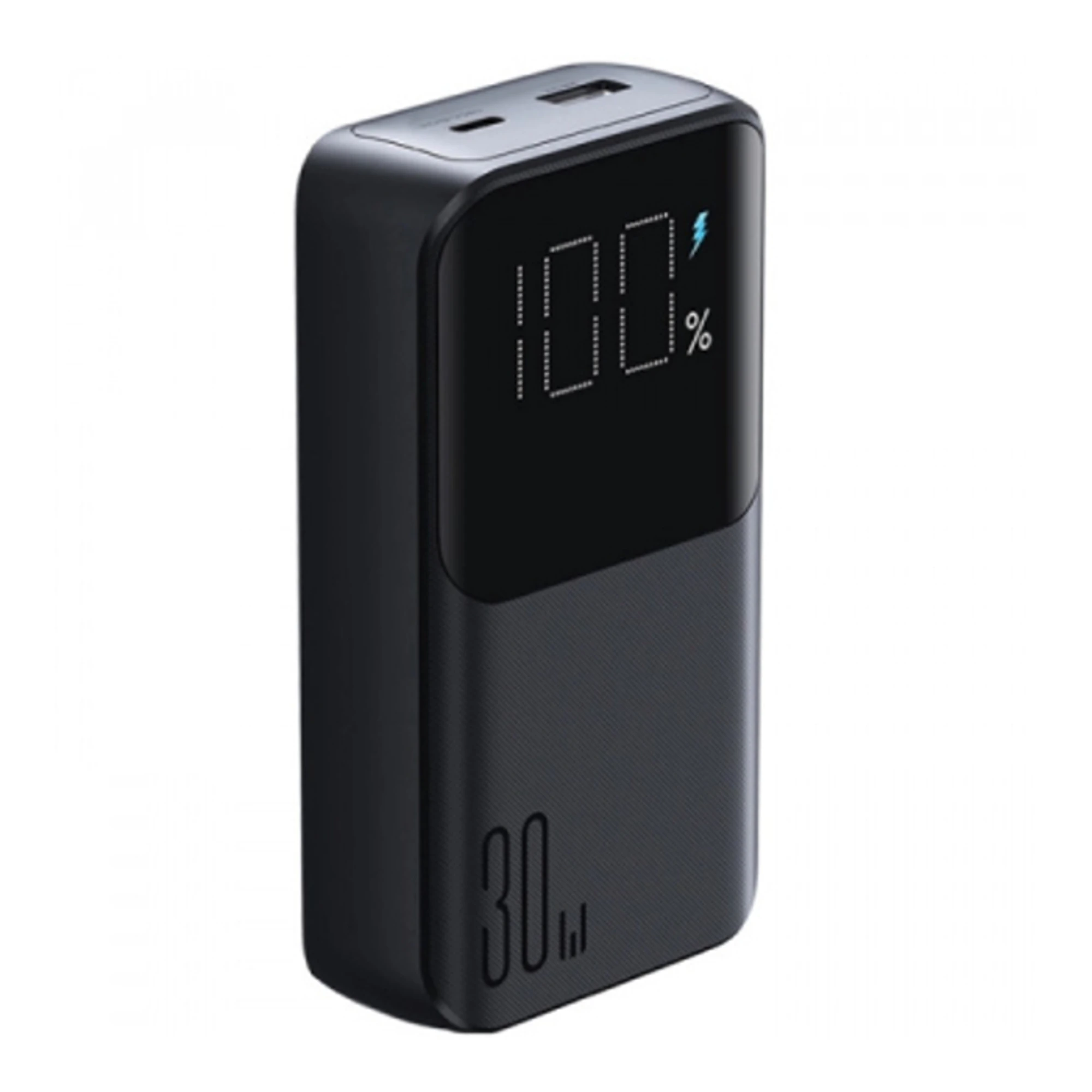 Купить Павербанк УМБ Joyroom 20000mAh 30W PD mini power bank USB-C Lightning cables (JR-PBC07) Black - фото 1