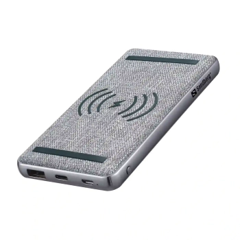 Купить Павербанк УМБ Sandberg PD 10000mAh 20W, Wireless QI 15W, USB-A Type-C OUT (420-61_VW)  Gray - фото 1