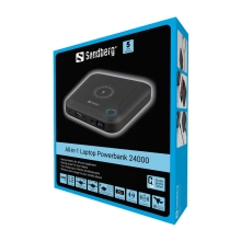Купить Павербанк УМБ Sandberg PD 24000mAh 85W All-in1 Laptop, UPS mode,  DC 12-24V/4А, USB, Type-C OUT PD (420-57) - фото 5