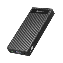 Купить Павербанк УМБ Sandberg PD 30000mAh 200W PD+DC, UPS mode, DC 3V-25V/4.8A USB QC3.0 (420-88) Black - фото 2
